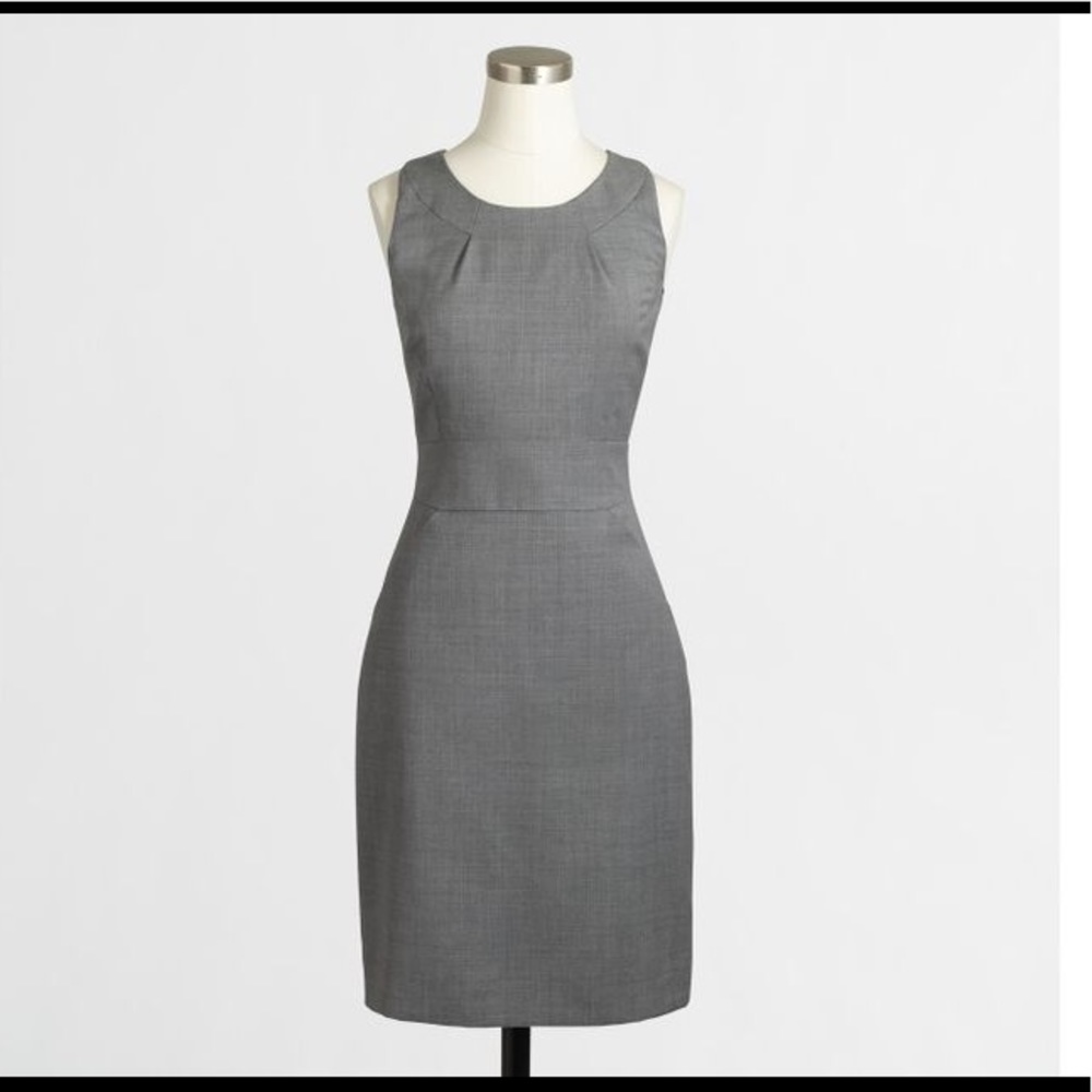 J Crew Tailored Shift Dress